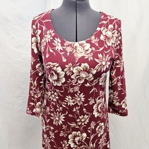 Lightweight knit, casual dress.